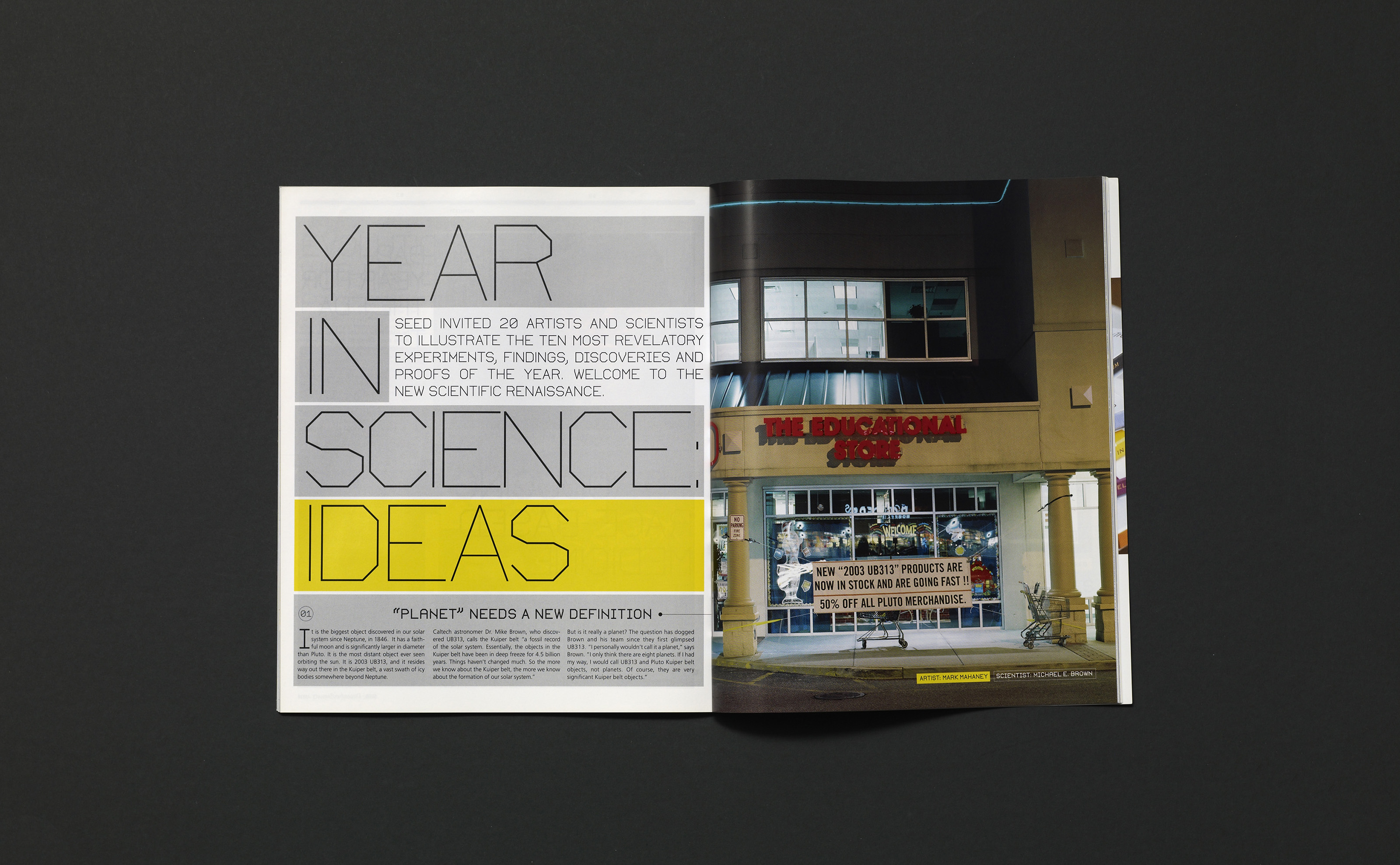 SEED magazine year in science ideas